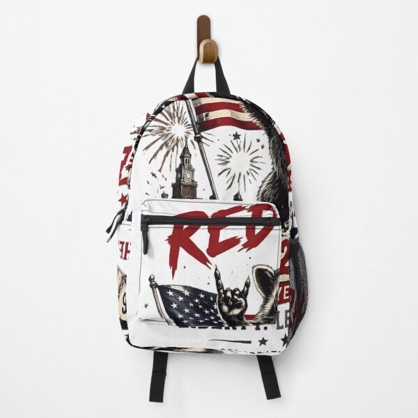 Item preview, America 250th Anniversary Red White And Feral Patriotic Raccoon Mayhem 1776 designed and sold by PhocoNibict.