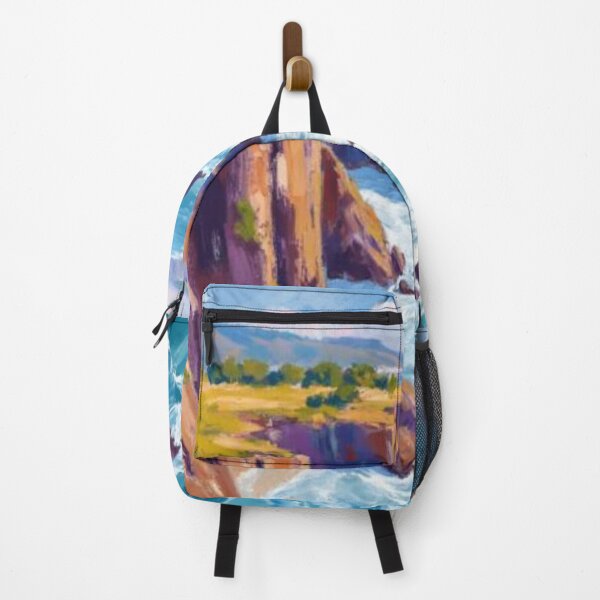 Item preview, California cliff oil painting designed and sold by cloudzer0000.
