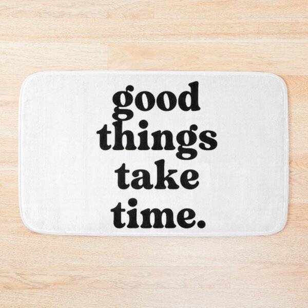 Item preview, Good Things Take Time | Aesthetic Motivation Quote designed and sold by NBT-NOVA.