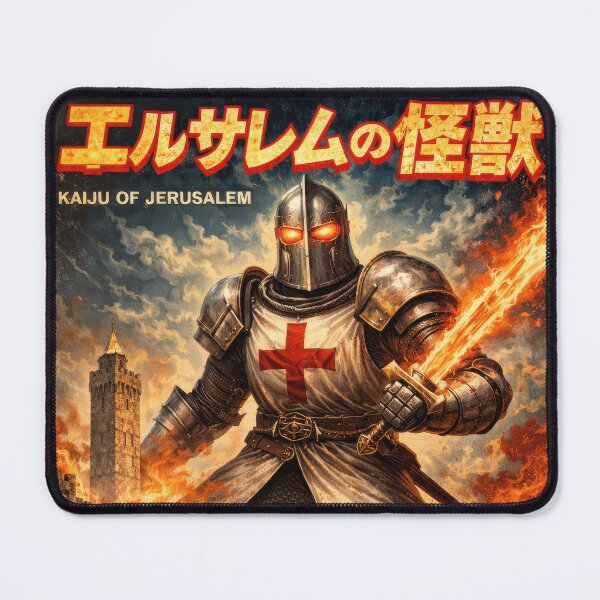 Item preview, Kaiju of Jerusalem City Japan Style designed and sold by Retr0Tshirts.