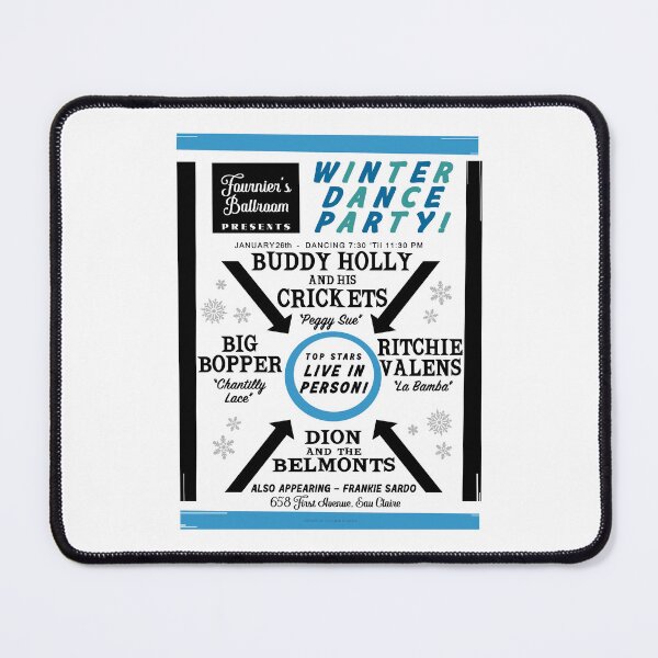 Item preview, Buddy Holly Eau Claire designed and sold by Normbot2000.