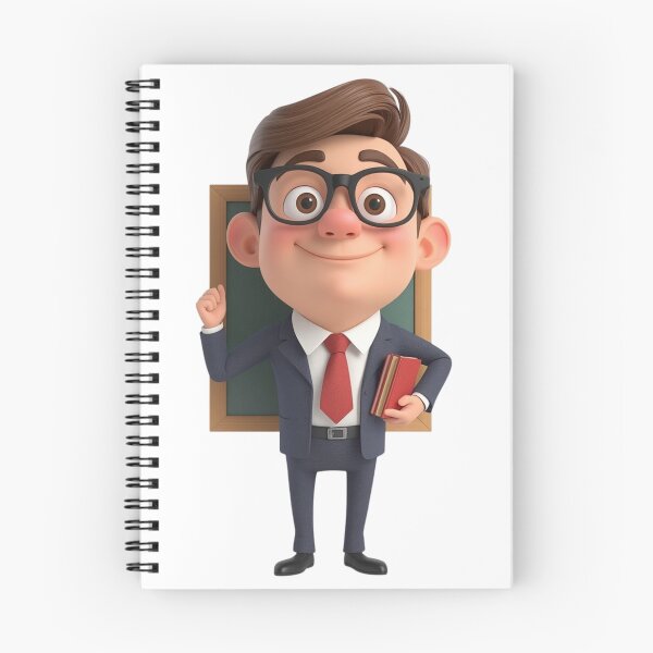 Item preview, Funny Cartoon Teacher - Classroom Hero & Educator Art designed and sold by drioArt.