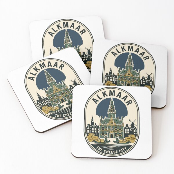 Item preview, Vintage Alkmaar Netherlands Cheese City Travel Badge designed and sold by k3rstman1.