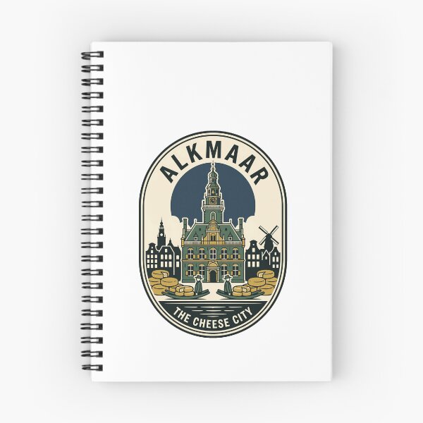 Item preview, Vintage Alkmaar Netherlands Cheese City Travel Badge designed and sold by k3rstman1.
