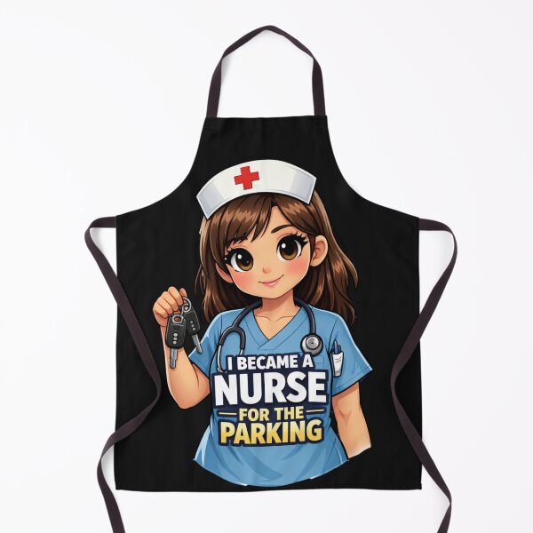 Item preview, I Became A Nurse For The Parking Funny RN Humor designed and sold by Tsugraf Designs.