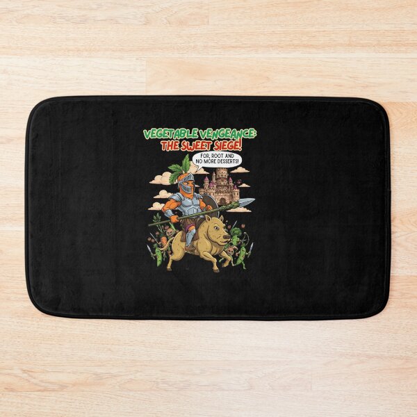 Item preview, Vegetable Vengeance The Sweet Siege Funny Carrot Knight Medieval Fantasy designed and sold by Cree8if.