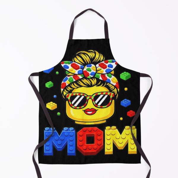 Item preview, Colorful Toy Block Mom Messy Bun Building Bricks Mother's Day Gift designed and sold by PhocoNibict.