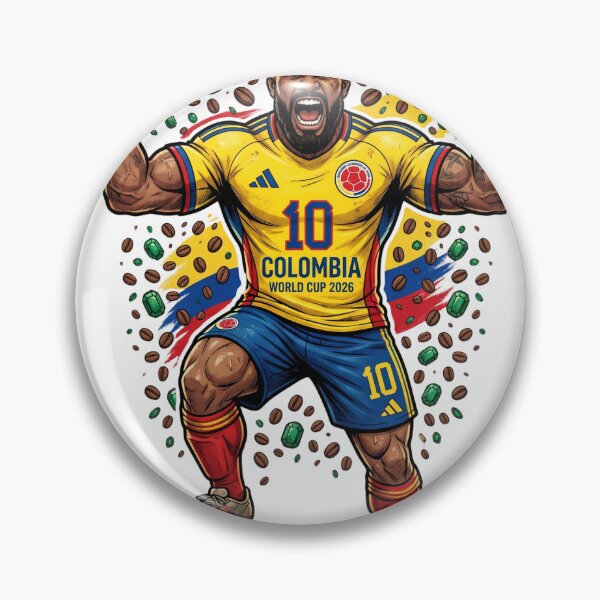 Item preview, Colombian Soccer Warrior Epic Yellow Art designed and sold by Pandora´s Box.