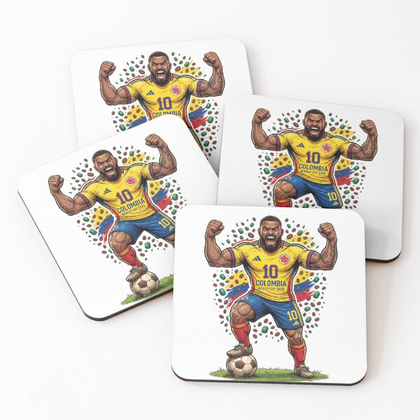 Item preview, Colombian Soccer Warrior Epic Yellow Art designed and sold by Pandora´s Box.