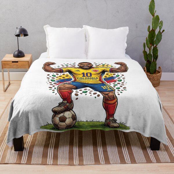 Item preview, Colombian Soccer Warrior Epic Yellow Art designed and sold by Pandora´s Box.