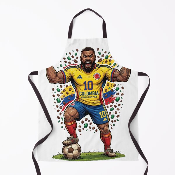 Item preview, Colombian Soccer Warrior Epic Yellow Art designed and sold by Pandora´s Box.