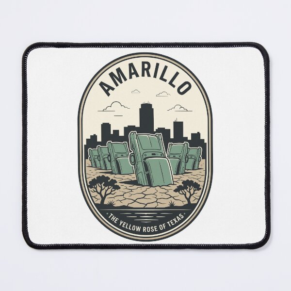Item preview, Vintage Amarillo Texas Cadillac Ranch Badge designed and sold by k3rstman1.