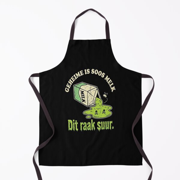 Item preview, Geheime Is Soos Melk Retro Cartoon Afrikaans Quote T-Shirt designed and sold by EishApparel.