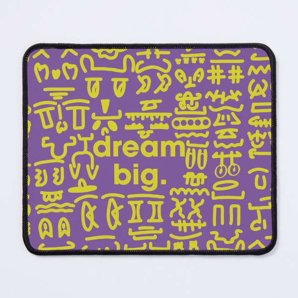 Item preview, Dream Big Doodle Art – Abstract Streetwear Typography Pattern designed and sold by felipemaldonadoart.