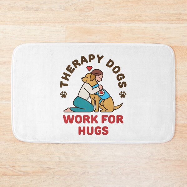 Item preview, Therapy Dogs Work for Hugs Trainer Handler designed and sold by jaygo.