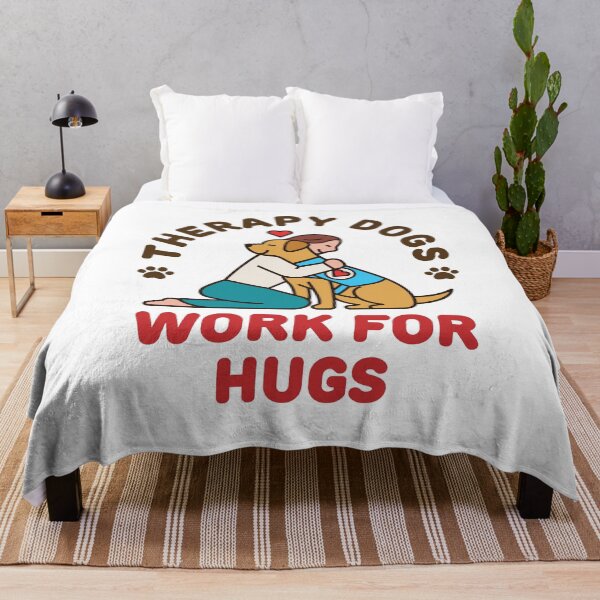 Item preview, Therapy Dogs Work for Hugs Trainer Handler designed and sold by jaygo.