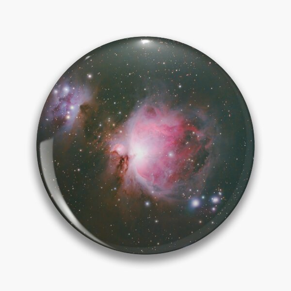 Item preview, Orion nebula red space astrophotography designed and sold by lorelei-stars.