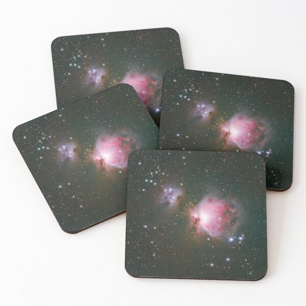 Item preview, Orion nebula red space astrophotography designed and sold by lorelei-stars.