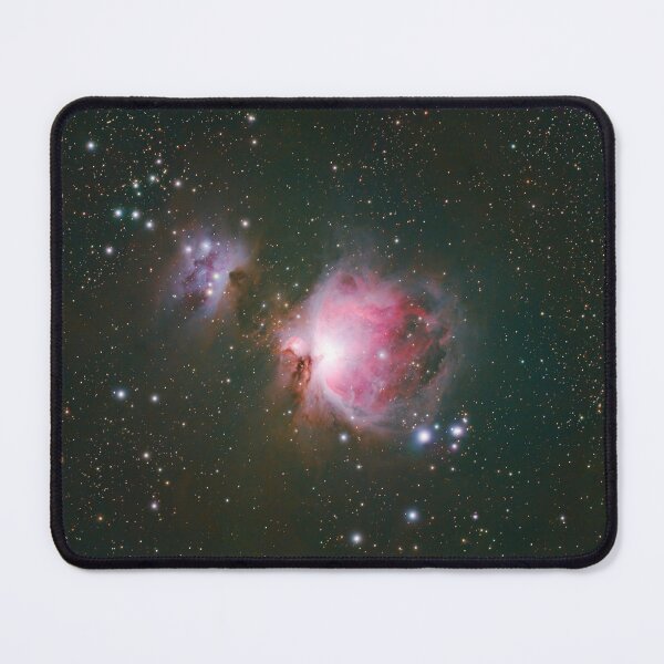 Item preview, Orion nebula red space astrophotography designed and sold by lorelei-stars.