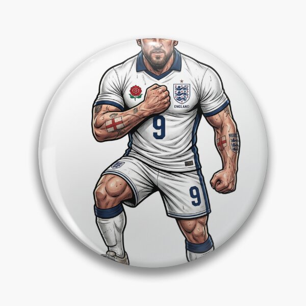 Item preview, English Soccer Warrior Hyper-Realistic Poster designed and sold by Pandora´s Box.