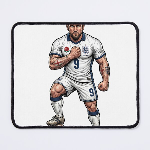 Item preview, English Soccer Warrior Hyper-Realistic Poster designed and sold by Pandora´s Box.