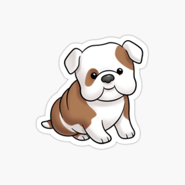 Cute Frenchie Sticker, French Bulldog Sticker