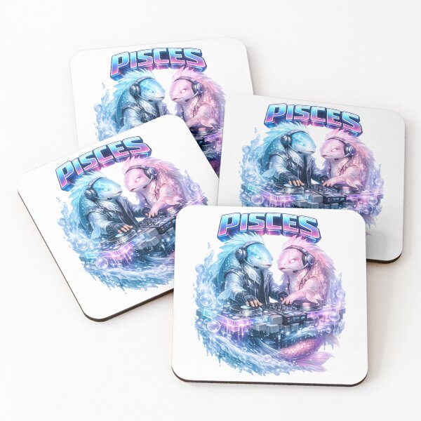 Item preview, Mystical Pisces Fish DJ Zodiac Dreamlike designed and sold by  ZenRave Designs.