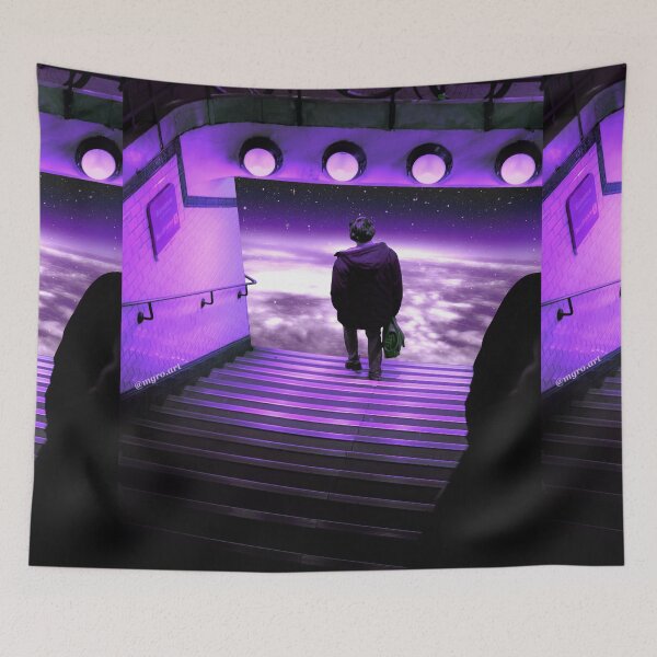 Item preview, Walking into unknown. Purple designed and sold by mgro-art.