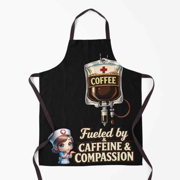 Artikelvorschau, Angetrieben von Koffein und Mitgefühl – Krankenschwesternkaffee entworfen und verkauft von Tsugraf Designs.