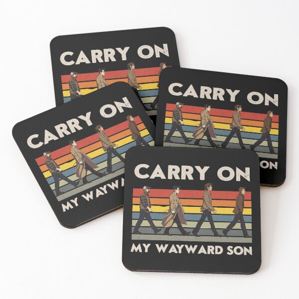 Item preview, Carry On My Wayward Son Vintage designed and sold by Askedapples.