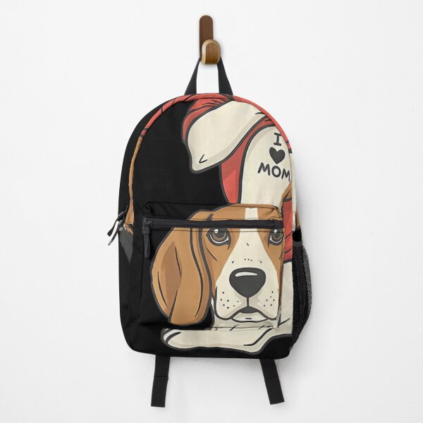 Item preview, Cute Beagle Dog With I Love Mom Tattoo Funny Pet Lover Gift designed and sold by LakenDraphil.