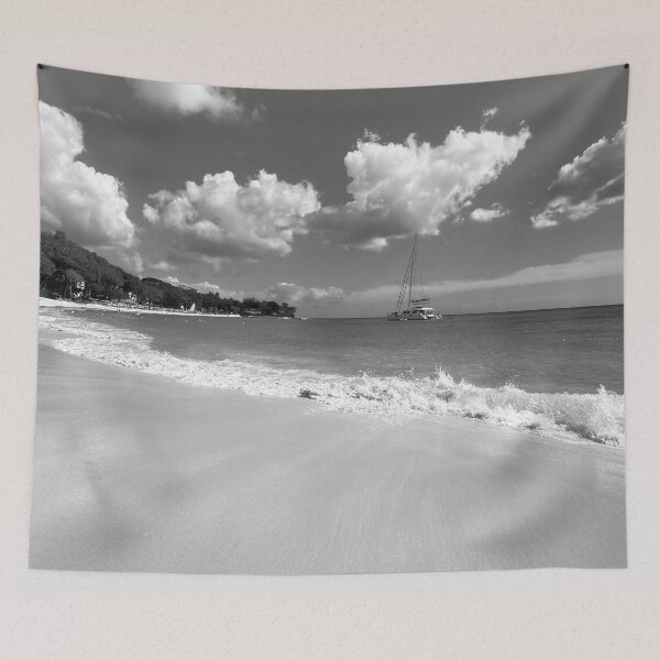 Item preview, Barbados Breaking Waves Pano designed and sold by Londonimages.