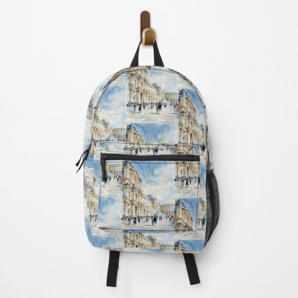 Item preview, Louvre Paris Rhythm Watercolor designed and sold by caracatita75.