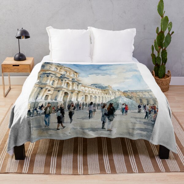 Item preview, Louvre Paris Rhythm Watercolor designed and sold by caracatita75.