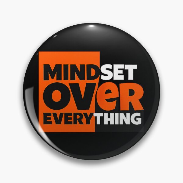 Item preview, Mindset Over Everything Typography T-Shirt designed and sold by Bend-The-Trendd.