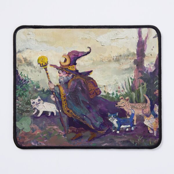 Item preview, The wizard who cares for abandoned animals on the road and his little friends on a journey in search of answers. designed and sold by guilhernunes.