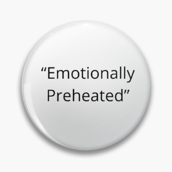 Item preview, “Emotionally Preheated” Funny Chef Shirt designed and sold by By-Me-Shopping.