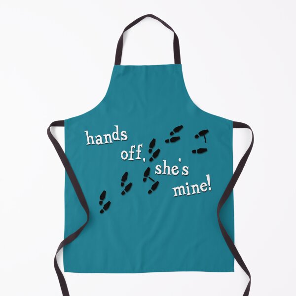 Item preview, Hands Off She's Mine designed and sold by Normbot2000.