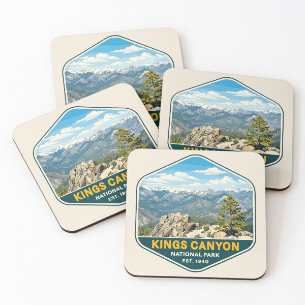 Item preview, Kings Canyon National Park Sticker designed and sold by Gideon Emmerich.