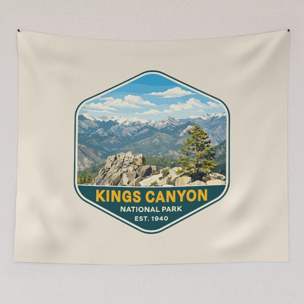 Item preview, Kings Canyon National Park Sticker designed and sold by Gideon Emmerich.