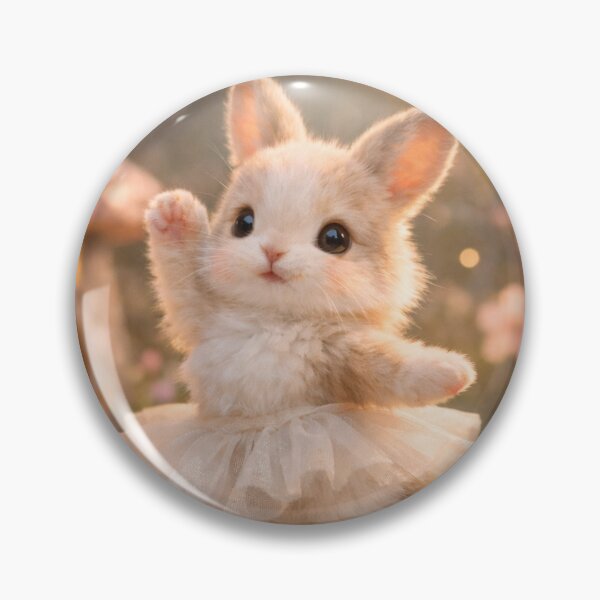 Item preview, Little Ballerina Bunny: Dancing in a Magical Fairy Garden designed and sold by lovelistivkaa.