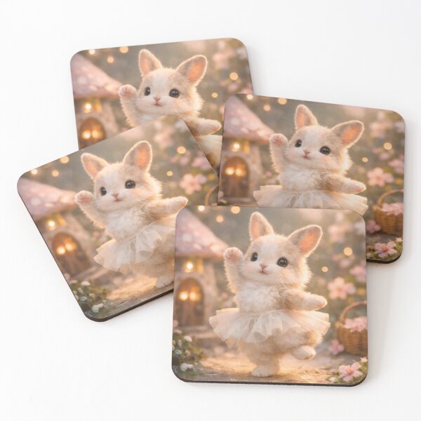 Item preview, Little Ballerina Bunny: Dancing in a Magical Fairy Garden designed and sold by lovelistivkaa.