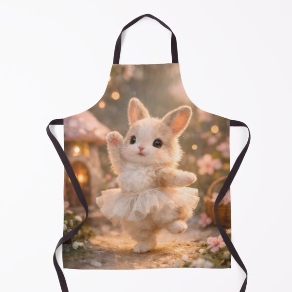 Item preview, Little Ballerina Bunny: Dancing in a Magical Fairy Garden designed and sold by lovelistivkaa.