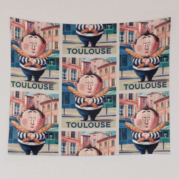 Item preview, Toulouse, France Travel Poster | Lequirks  designed and sold by LeQuirks.
