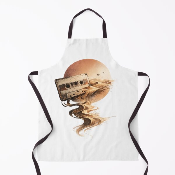 Item preview, Desert Cassette Mirage - Vintage Tape Surreal Sandstorm Art T-Shirt designed and sold by PrintWearables.