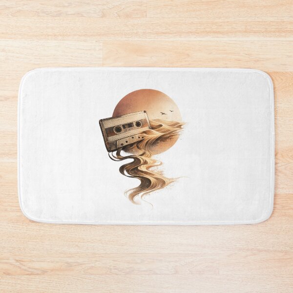 Item preview, Desert Cassette Mirage - Vintage Tape Surreal Sandstorm Art T-Shirt designed and sold by PrintWearables.