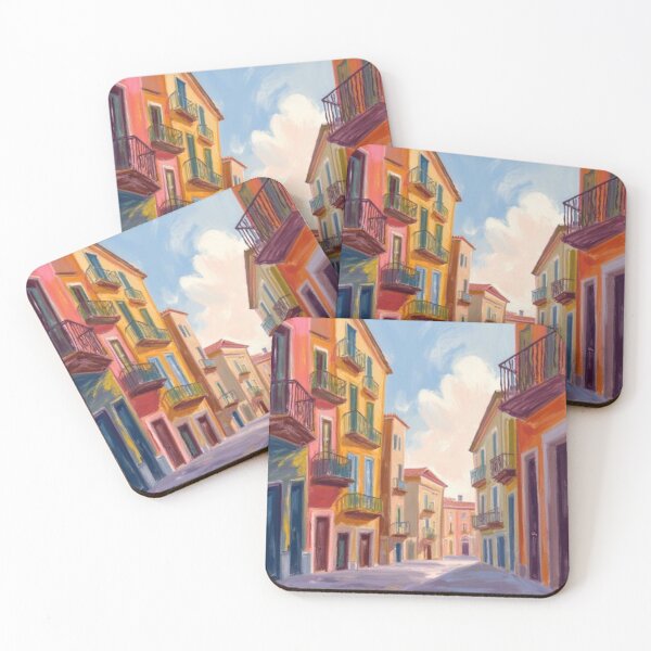 Item preview, spain street oil painting designed and sold by cloudzer0000.