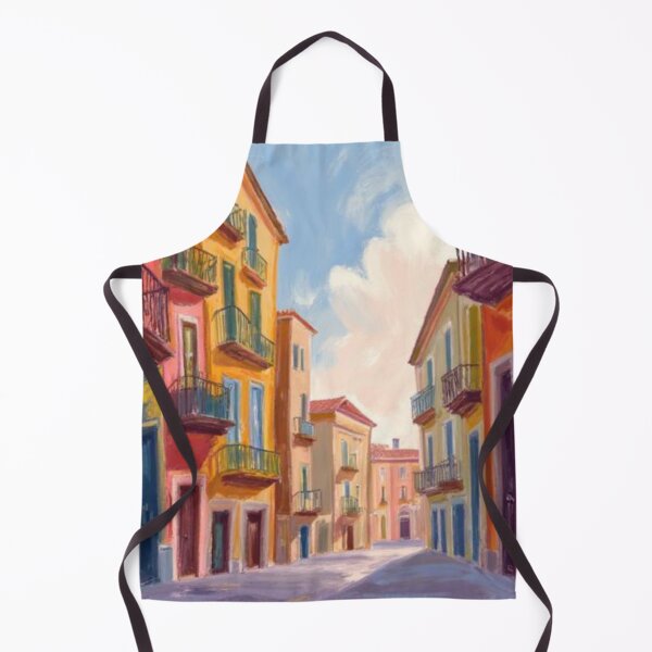 Item preview, spain street oil painting designed and sold by cloudzer0000.