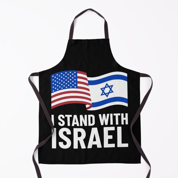 Item preview, Stand With Israel Flag Solidarity Artwork designed and sold by crouchingpixel.