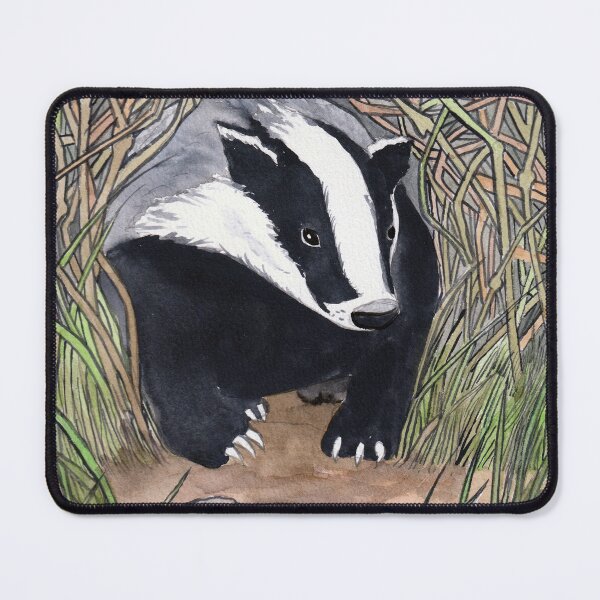 Item preview, Badger. Watercolor on 21x29.7cm paper designed and sold by crowleyronan123.